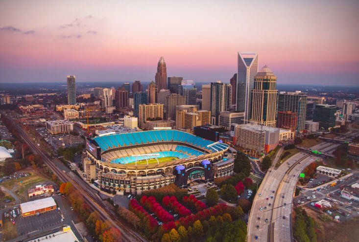 Bank of America Stadium, North Carolina, USA